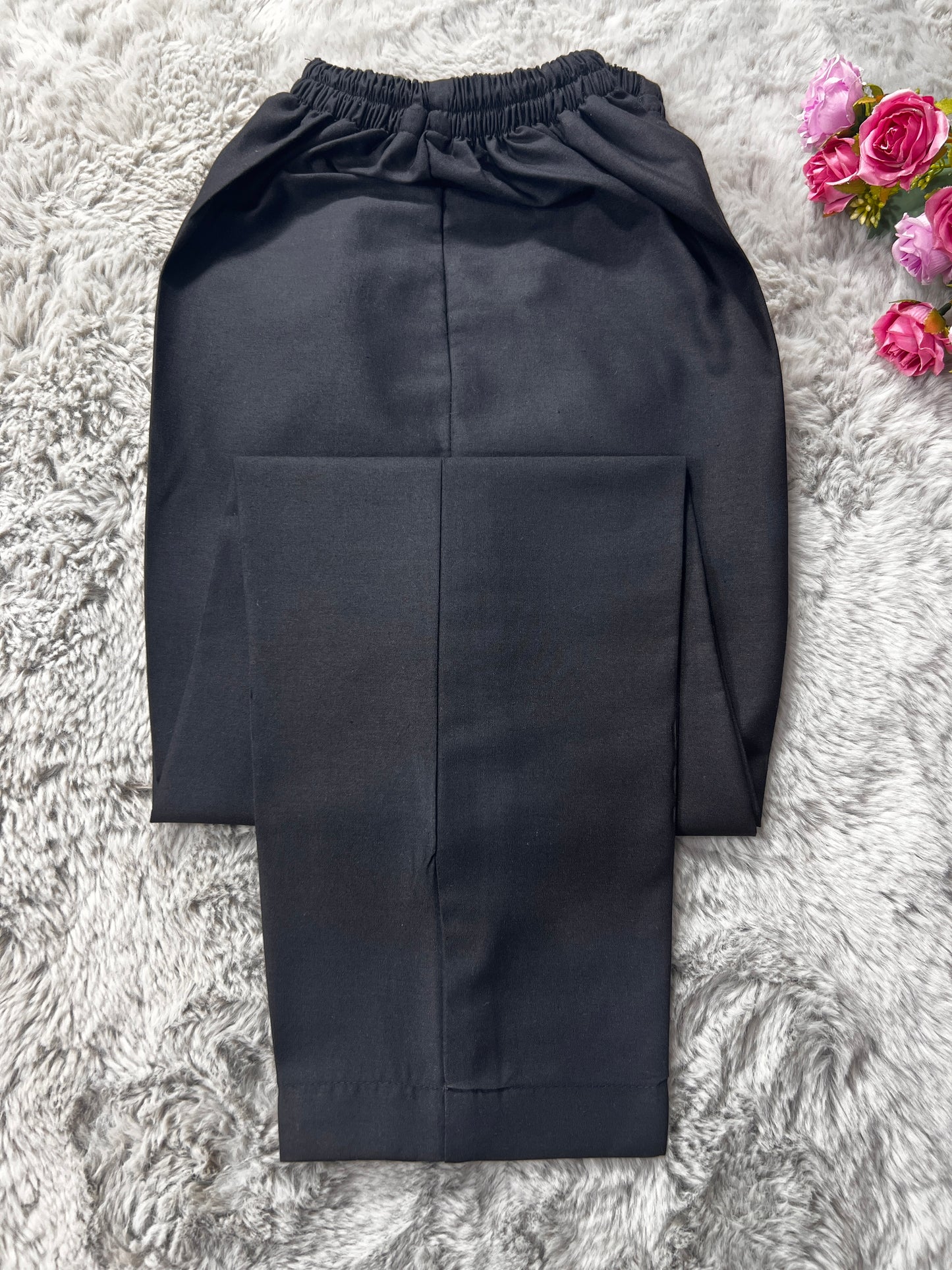 Plain Trousers ( Black )