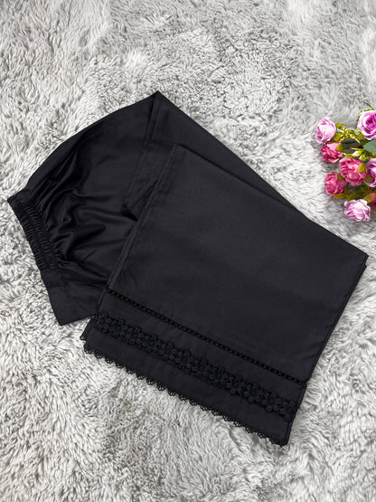 Organza lace plazo