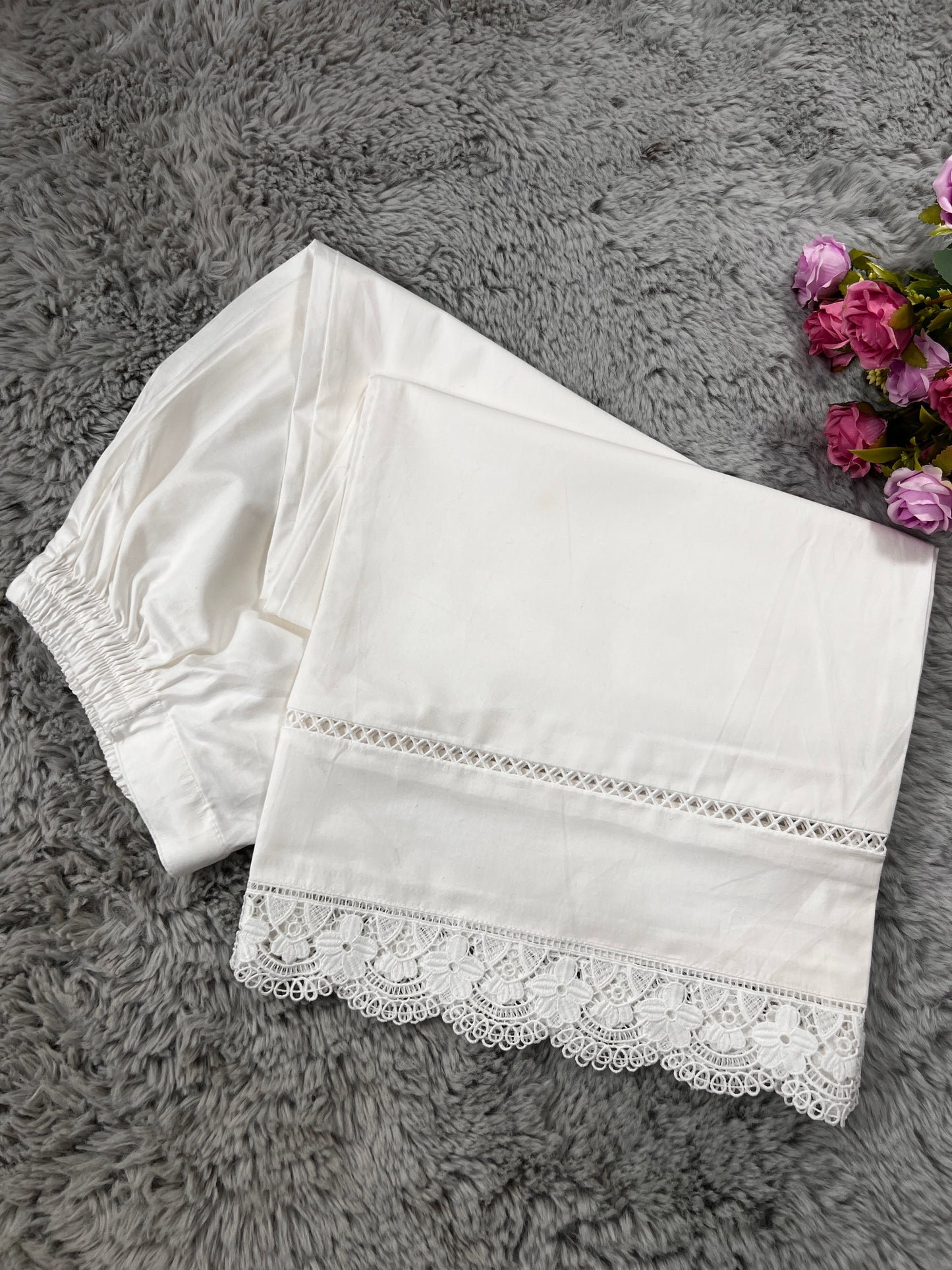 Elegant Lace Plazo