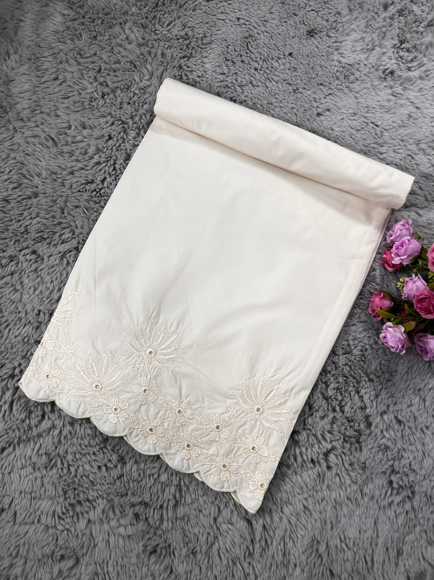 Embroidery Floral Plazo