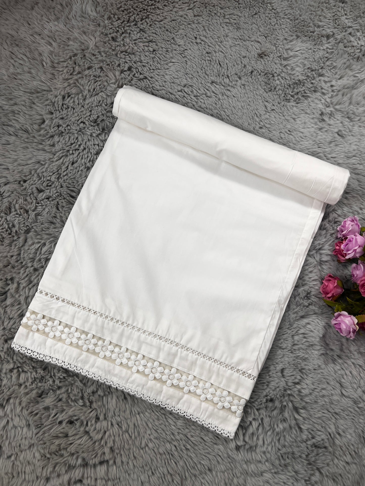 Organza lace plazo