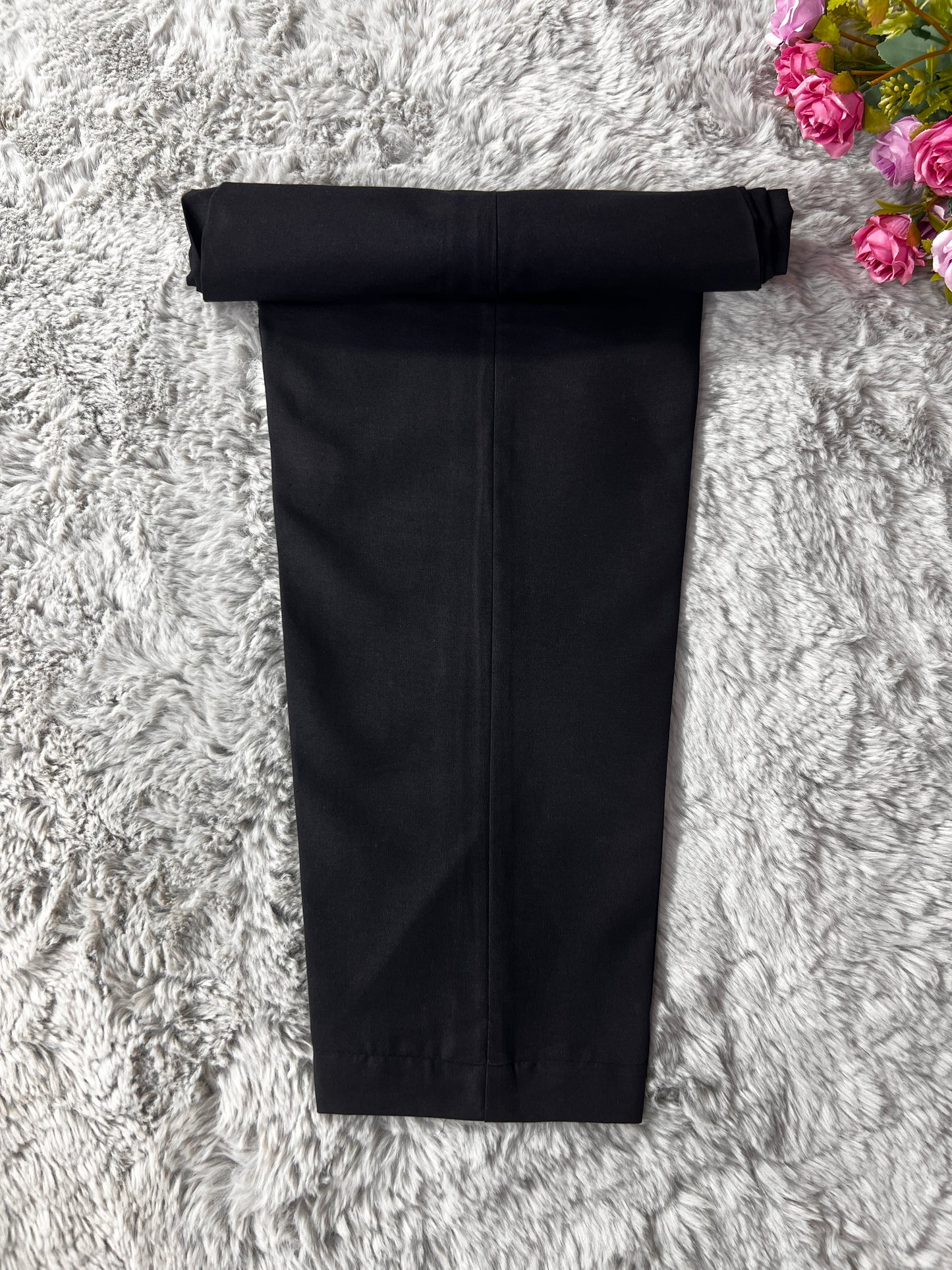 Plain Trousers ( Black )