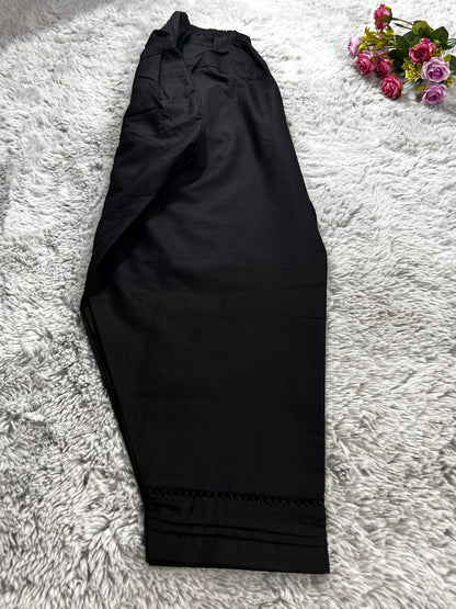 Lace Shalwar ( Black )