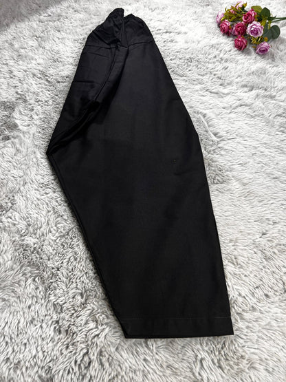 Plain Shalwar ( Black )