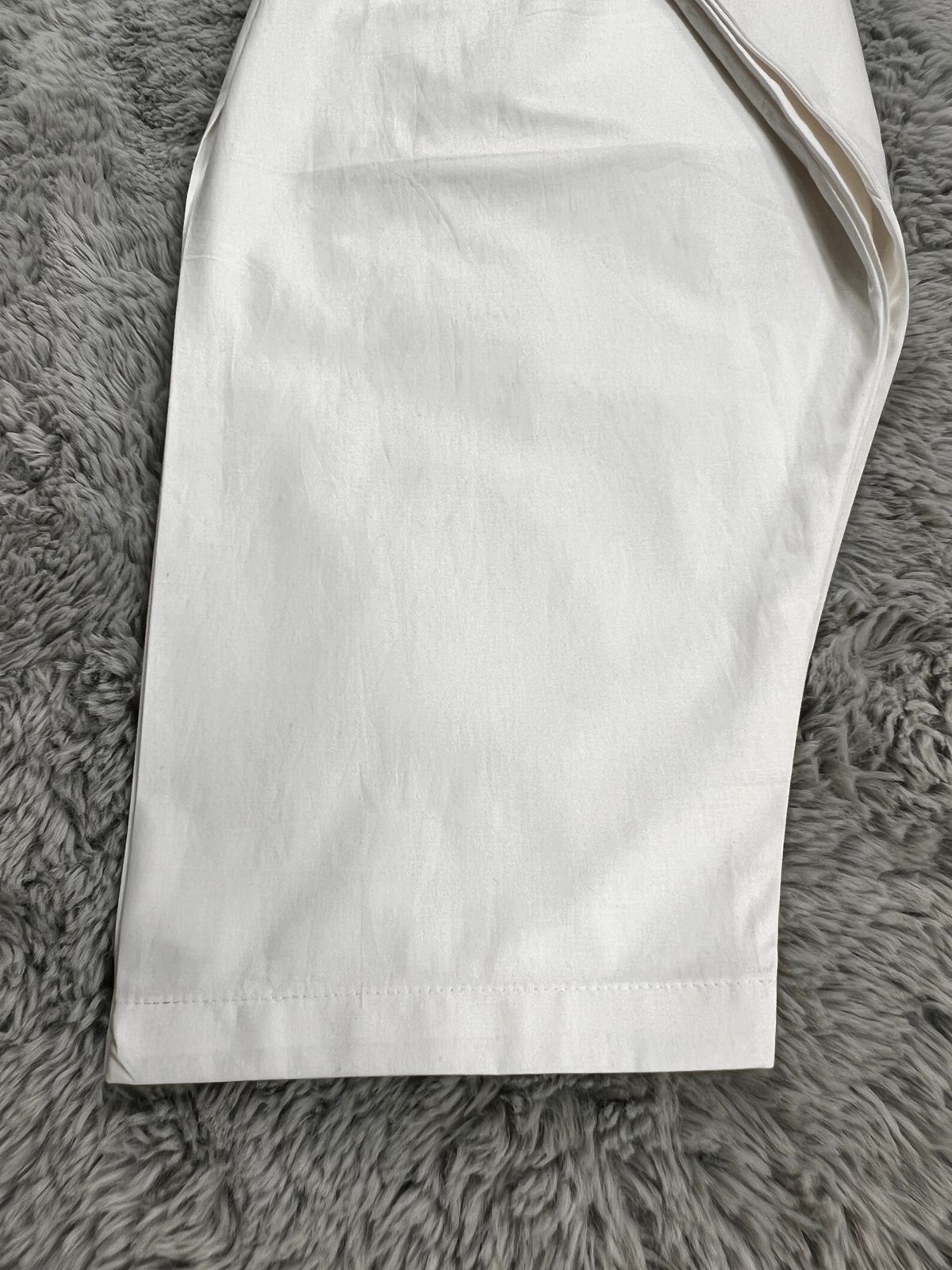 Plain Shalwar ( White )